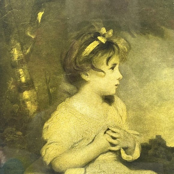 Framed Art Print Joshua Reynolds Age of Innocence Framed Art Print Schommers WI - Picture 2 of 6